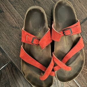 Papillo by Birkenstock red sandal